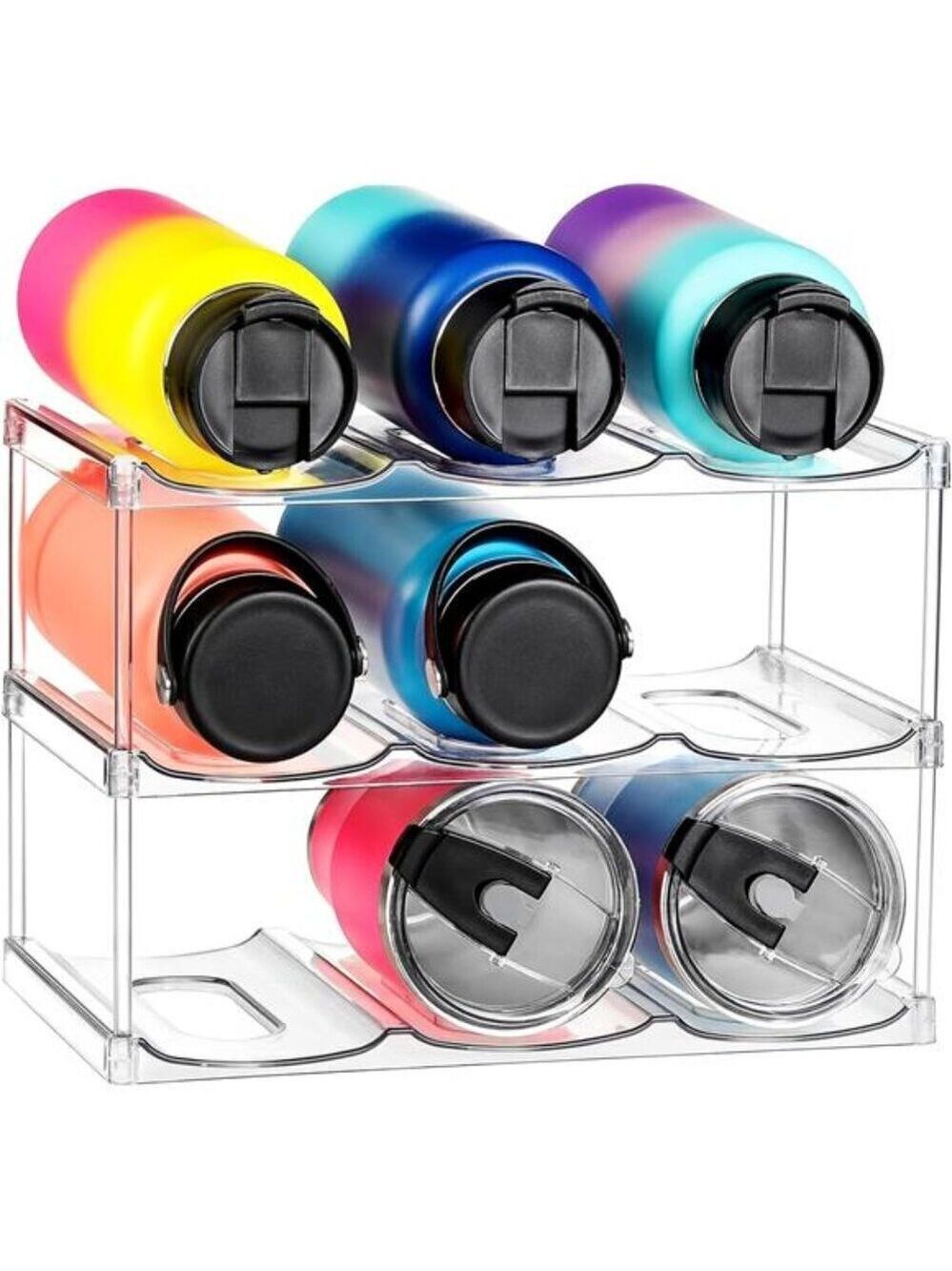 Stackable Water Bottle Holder Fits Stanley Yeti Hydro Flask 3 Tier 9 Bottle
